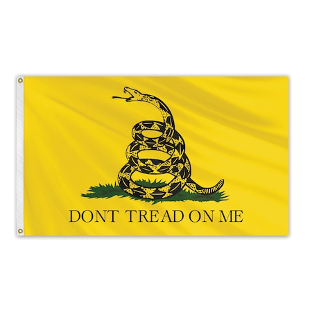 Global Flags Unlimited Gadsden Outdoor Fly Bright Flag 3'x5' 204077